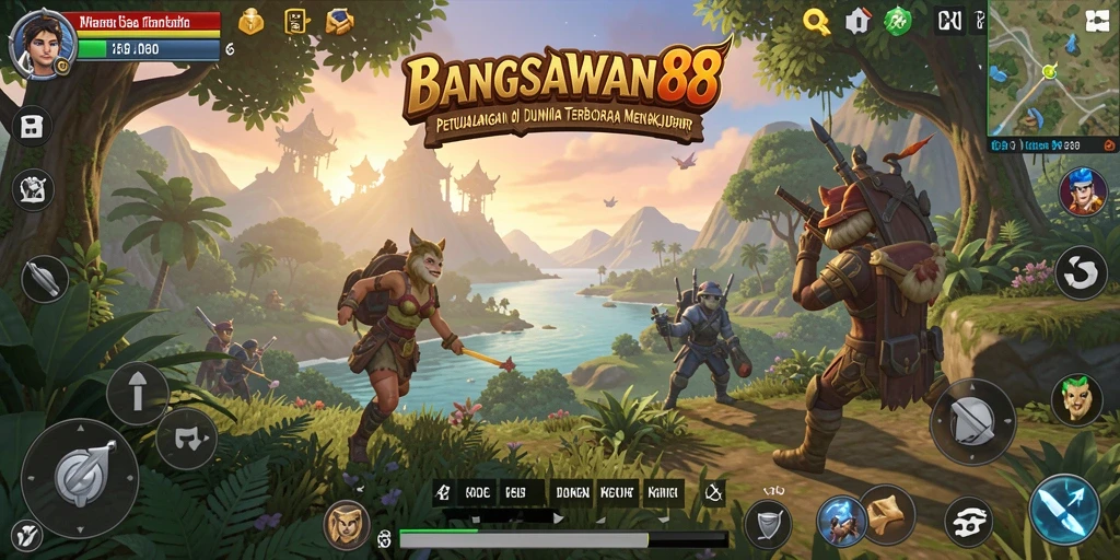 Gameplay BANGSAWAN88 yang memukau di dunia terbuka.
