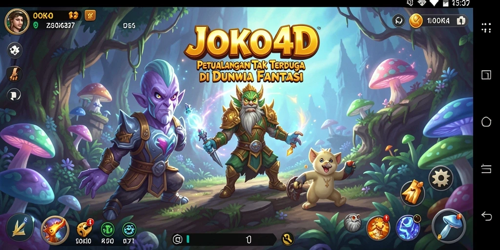 Tangkapan layar permainan JOKO4D dengan aksi petualangan yang mendebarkan.