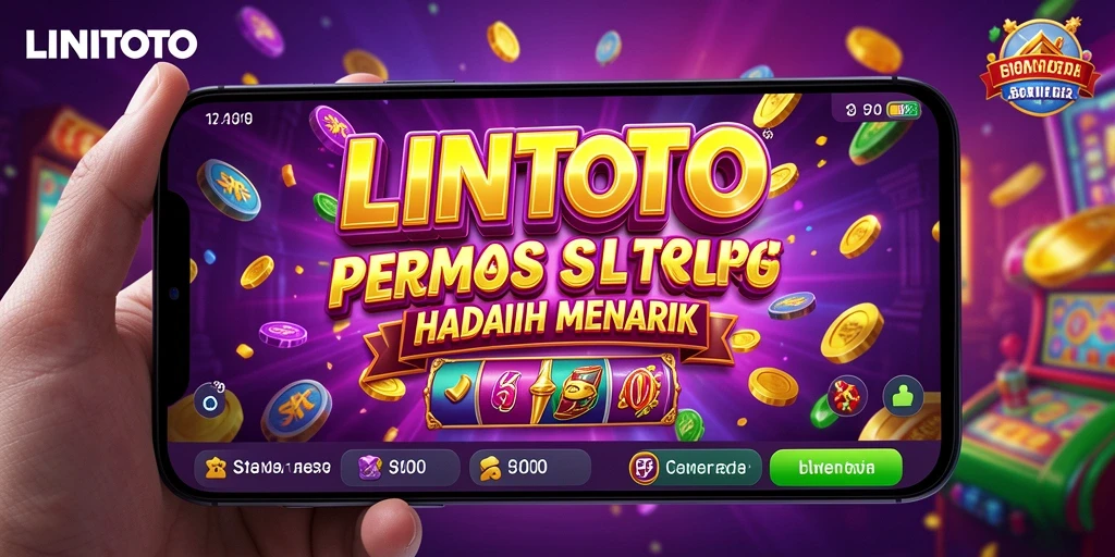 Tampilan gameplay menawan dari LINITOTO dengan berbagai tema slot.