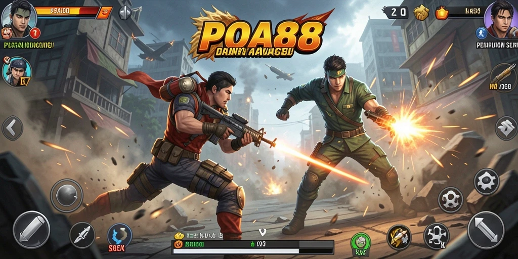 Gameplay seru dan menegangkan dalam POA88.