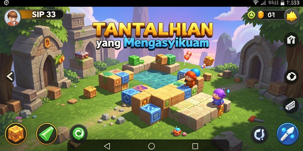 Tampilan gameplay SIP33 yang menarik dan penuh tantangan.